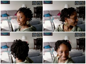 I thought about taking this picture again but, honestly, I didn't have the energy. If I start playing around with this, I'll be sitting her all afternoon. So, here it is, blurry and all ;)